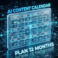 AI Content Calendar for Creators — Plan 12 Months of Content, Never Run Dry Again