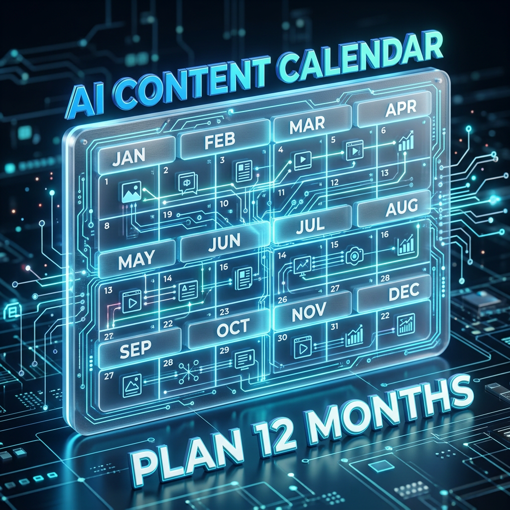 AI Content Calendar for Creators — Plan 12 Months of Content, Never Run Dry Again