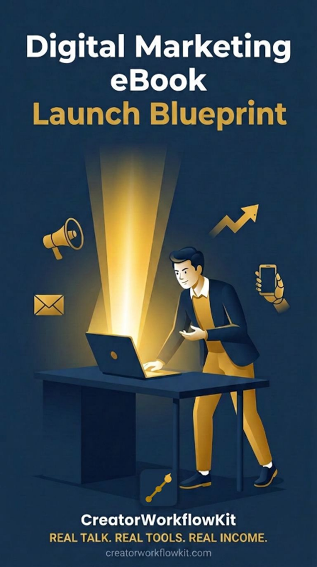 eBook Launch Blueprint — Build & Sell Your First Digital Product