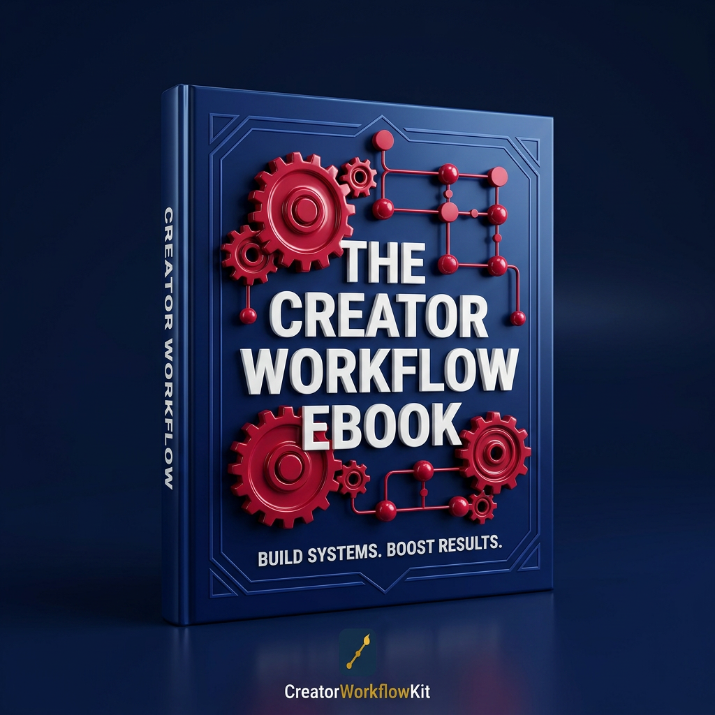 The Creator Workflow — Build a Content System That Runs Without Burning You Out